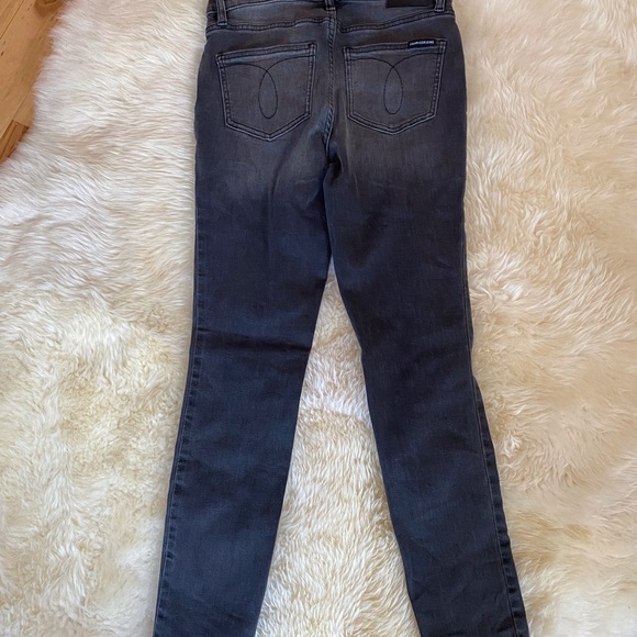 Calvin Klein black stretch denim skinny jean - Picture 5 of 6